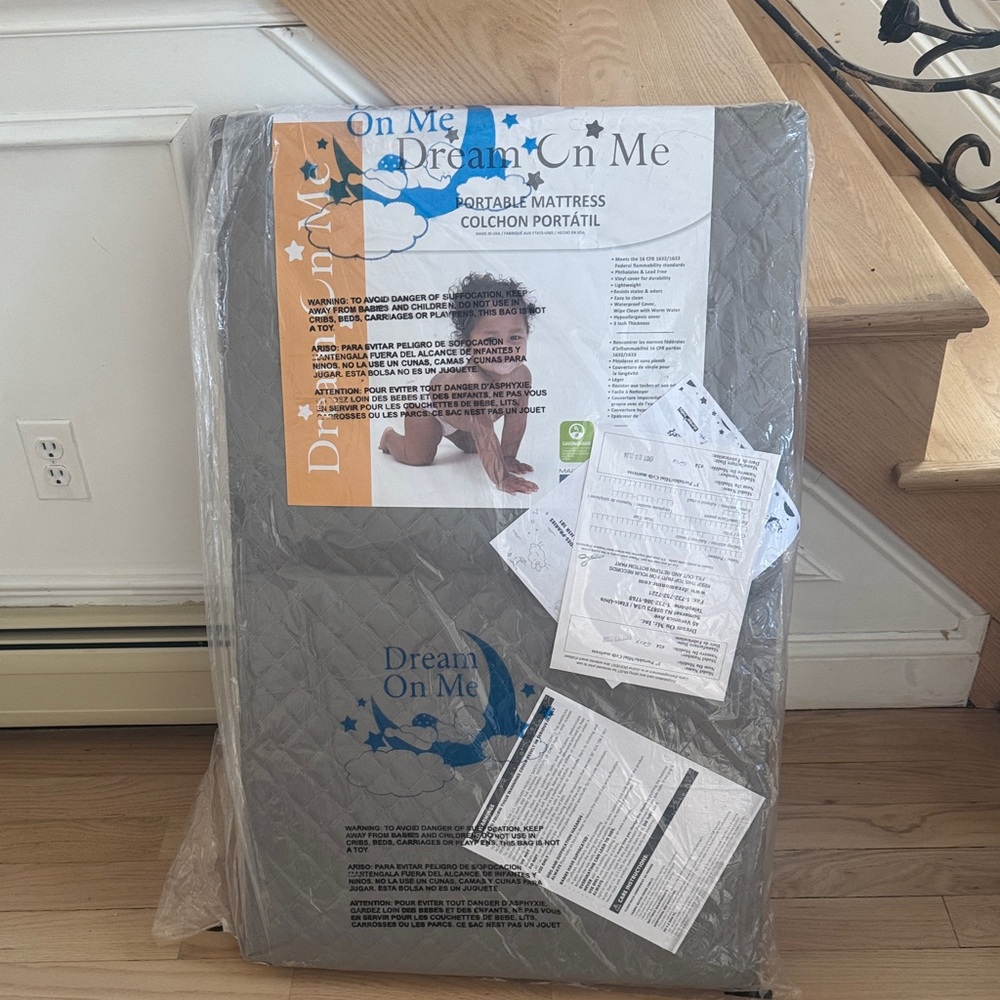Gray Crib Mattress Cover - Picture 6 of 9